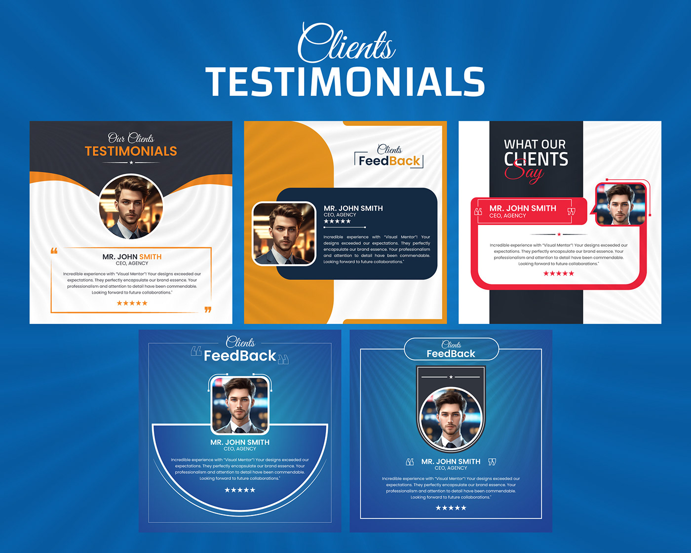 reviews feedback review Testimonials Social media post design branding  Advertising  adobe illustrator marketing  