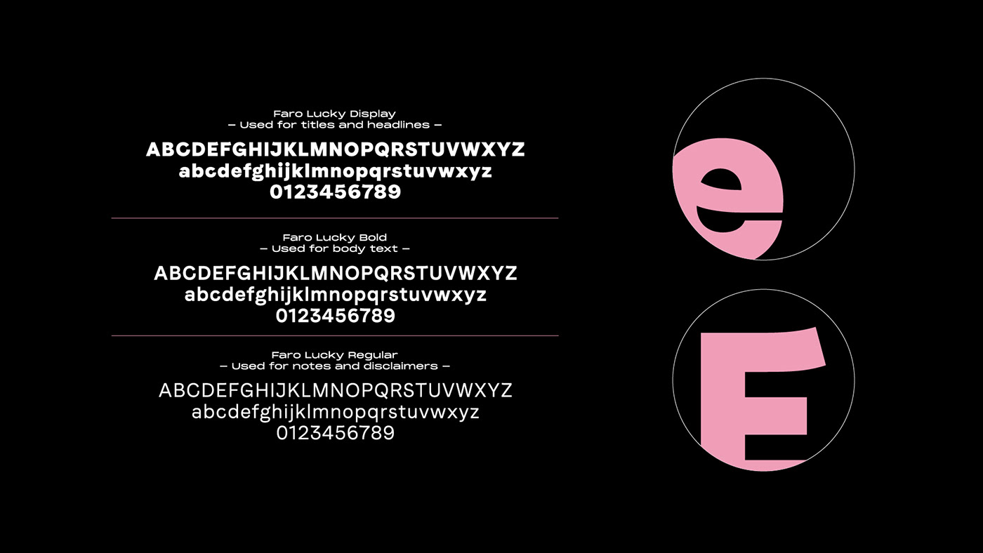 design graphic design  logo pink typography  