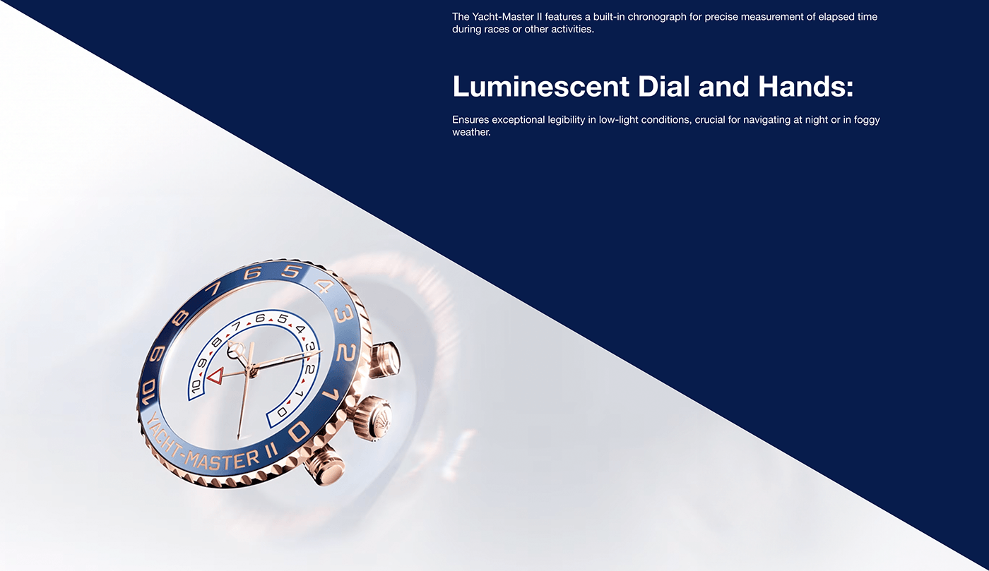 landing page rolex luxury Luxury Design UI/UX Website Web Design  Watches study case luxury watches