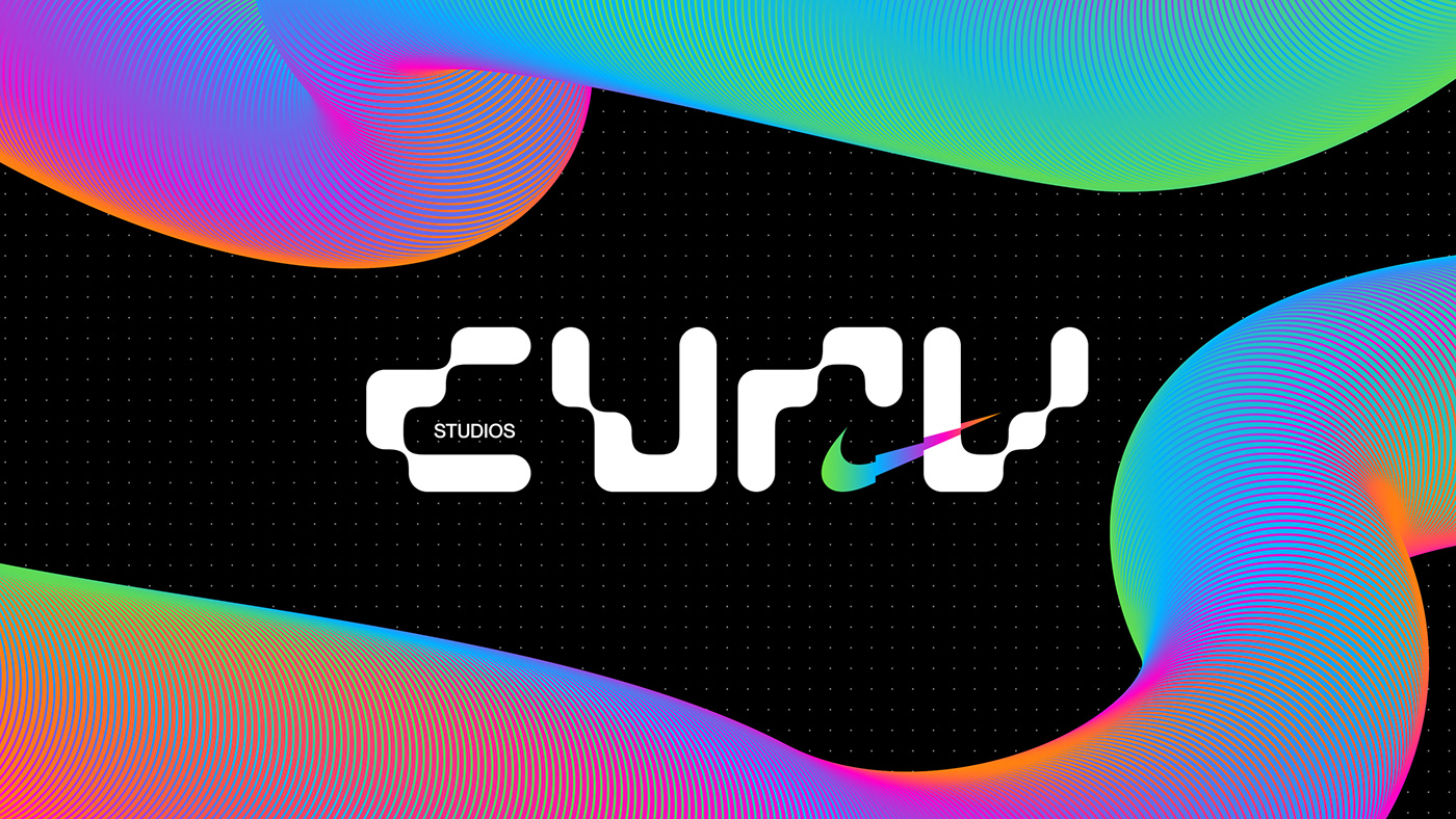 branding  curv design logo motion Nike sports Swoosh typography   wordmark