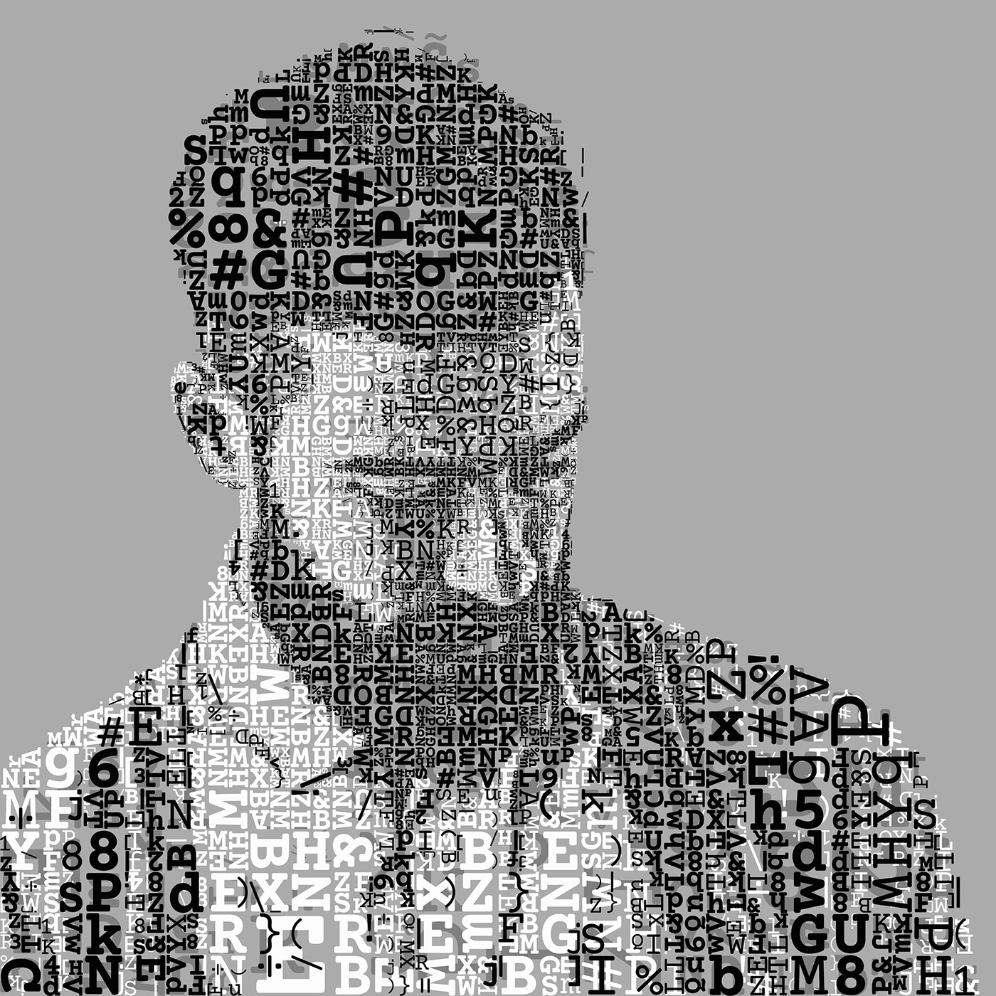 animation  ASCII art collage cyberculture Cyberpunk Digital Mosaic geek culture photomosaic retro computing typographic mosaic