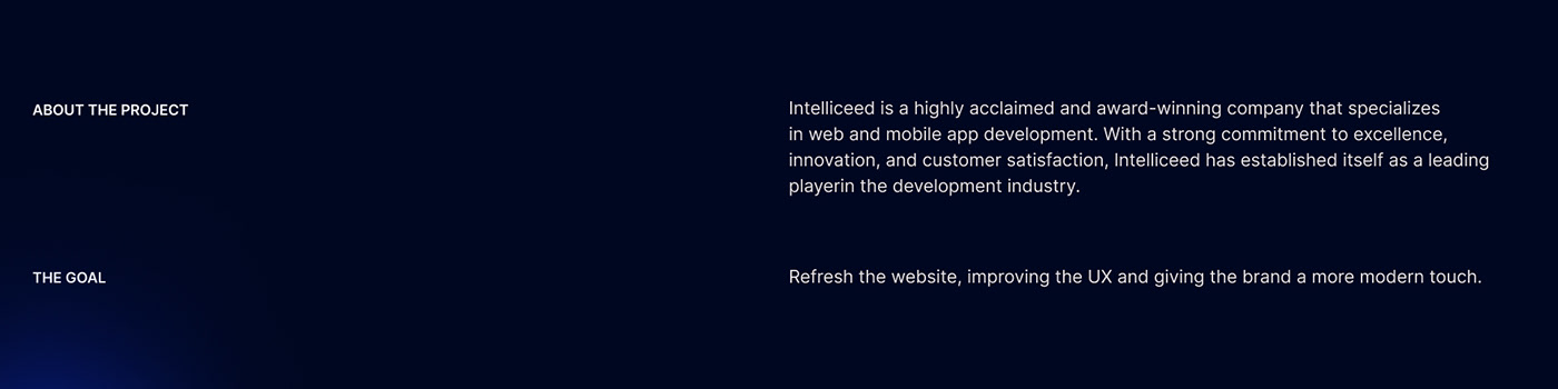 UI ux Figma mobile redesign corporate company gradient Web