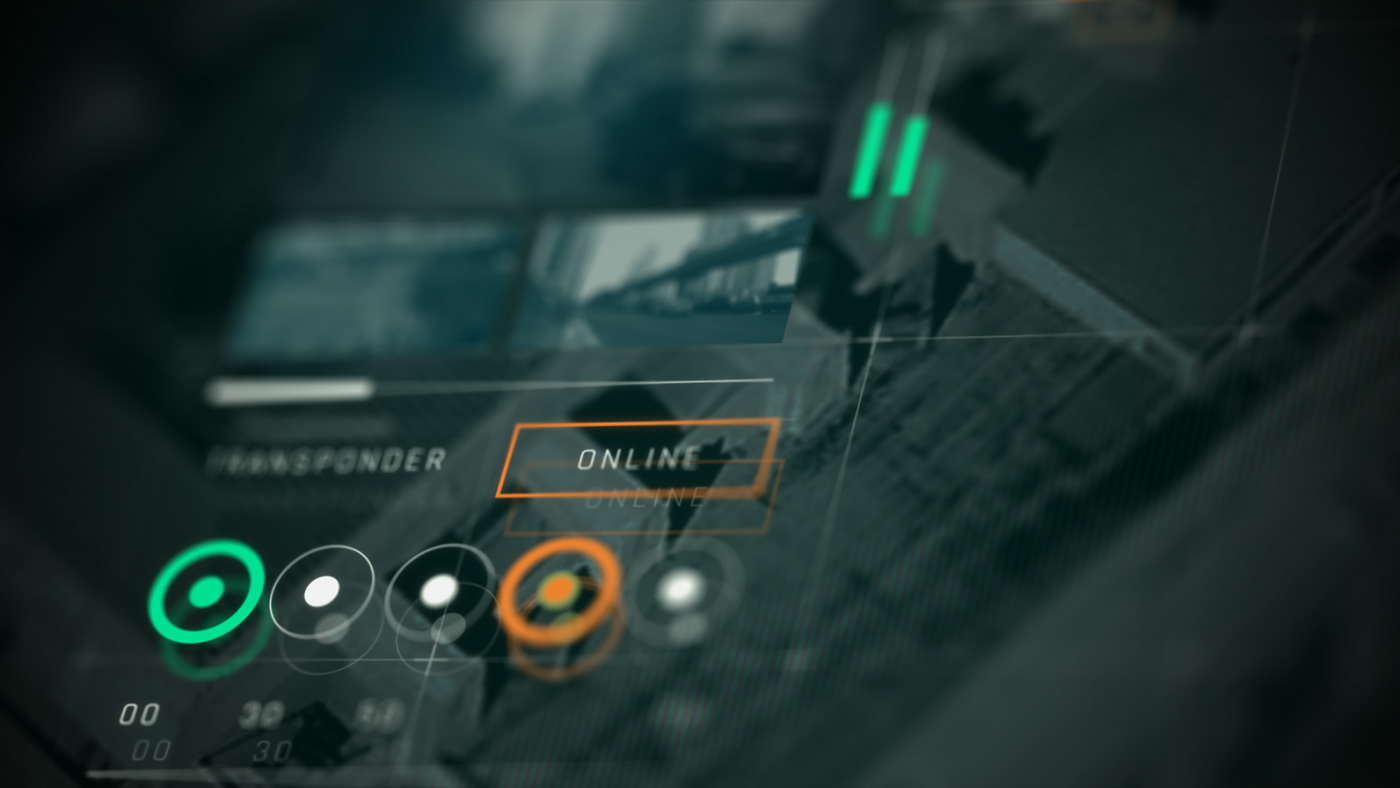 ui design FUI tracking device styleframes screen graphics after effects