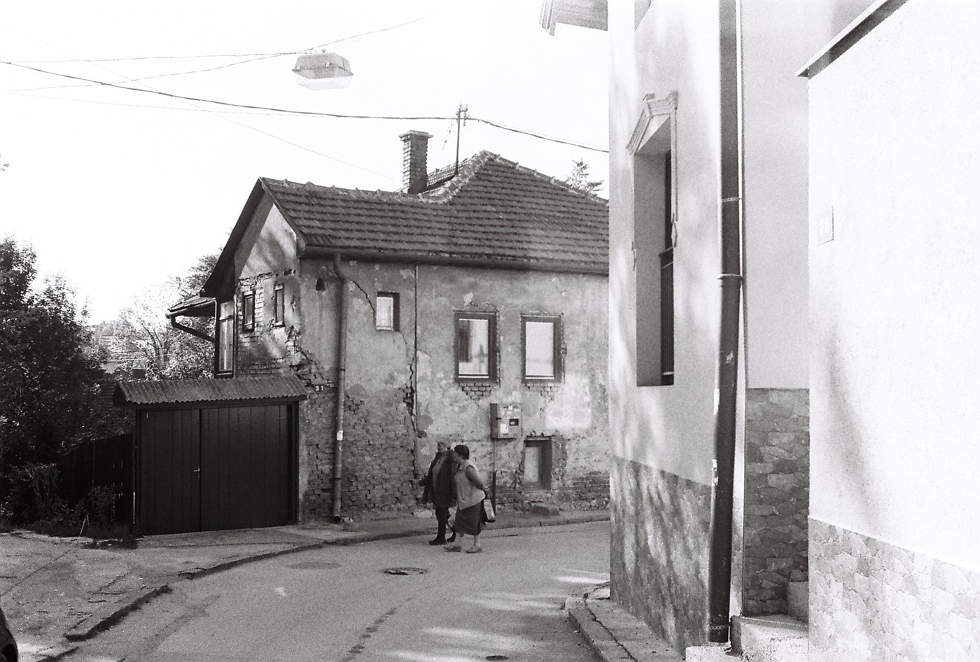 Analogue analog Sarajevo saraybosna canonet blackandwhite bosna Street people Film  