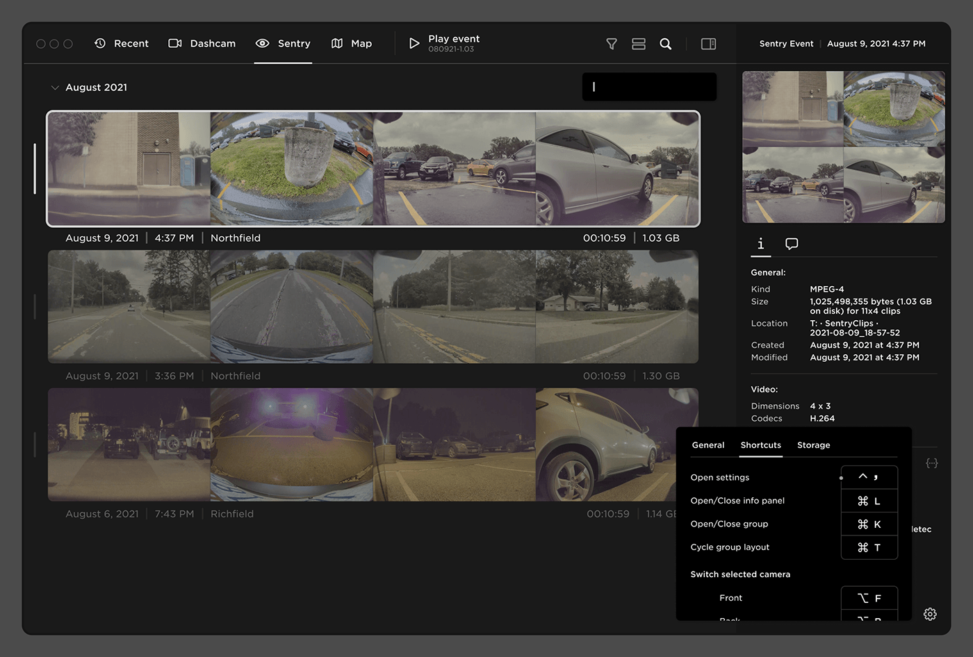 app concept UI dark Figma tesla viewer desktop
