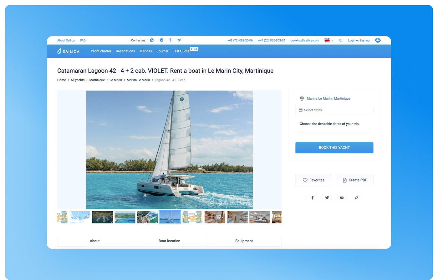 Booking rental Travel yacht booking booking website user experience user interface design charter Yachting UXUI design