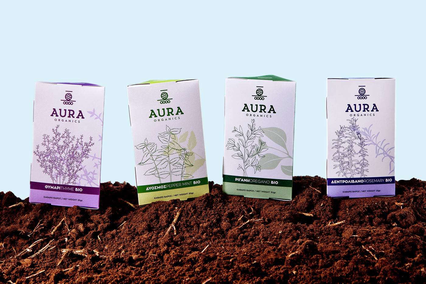 logo design graphic cursordesign illustrations plants organic products brand Packaging