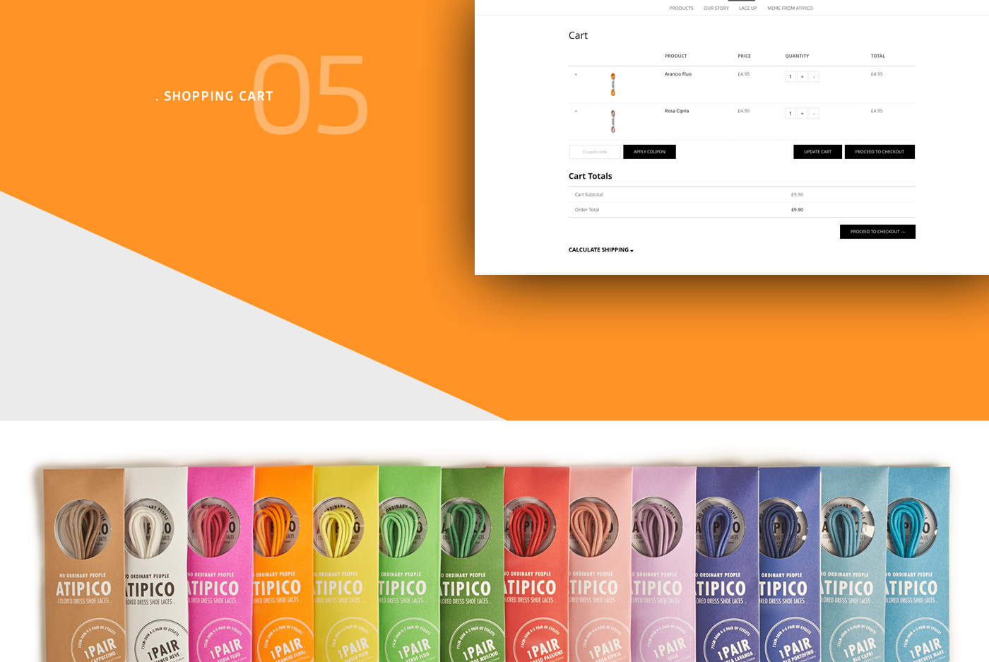 Website Ecommerce Webdesign colour laces webdeveloping grafica creatività