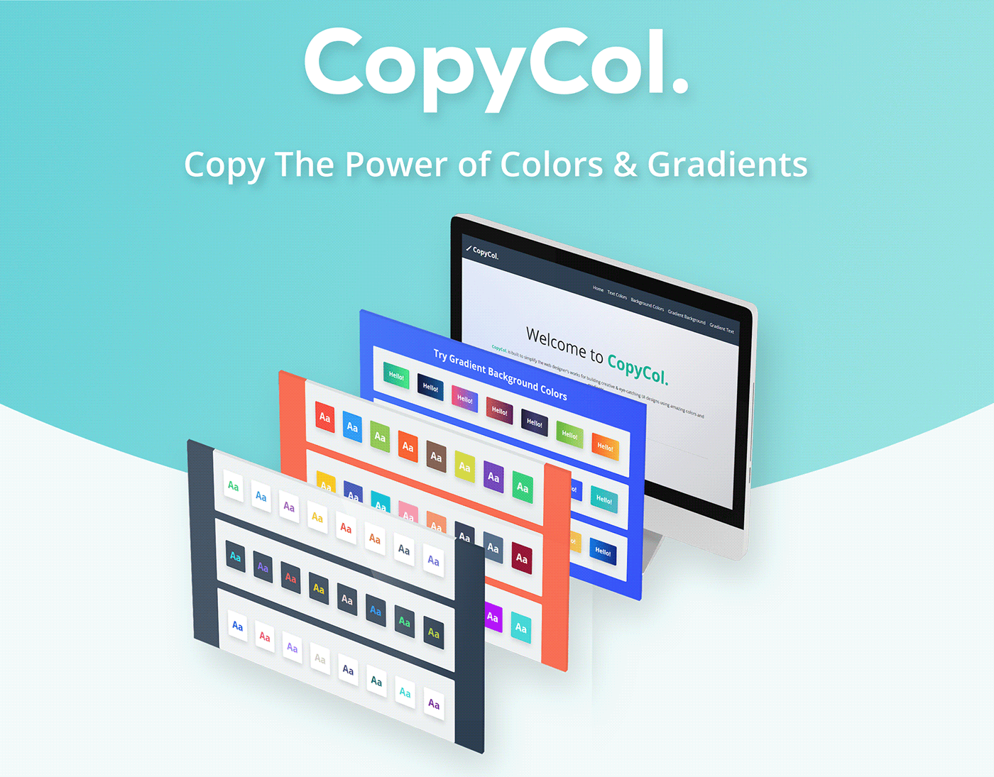 color copycol css flat ui color gradient Gradient Color HTML js Web UI Website