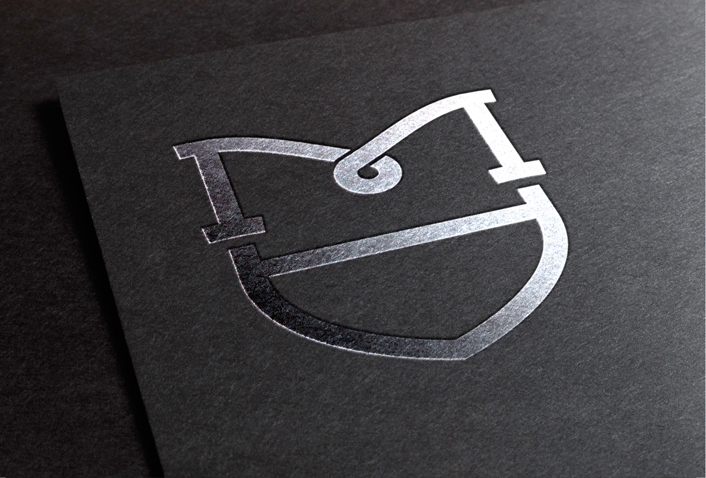 shield logo identity type businesscard card qr-code design brand monogram Retro vintage