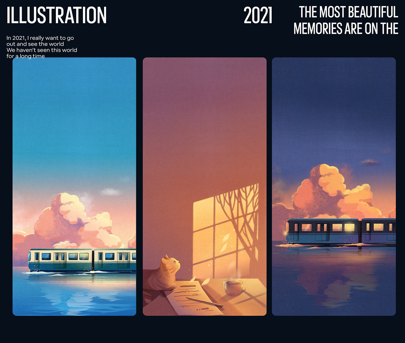 2022 Calendar artwork calendar design design Drawing  ILLUSTRATION  memories poster Procreate sketch