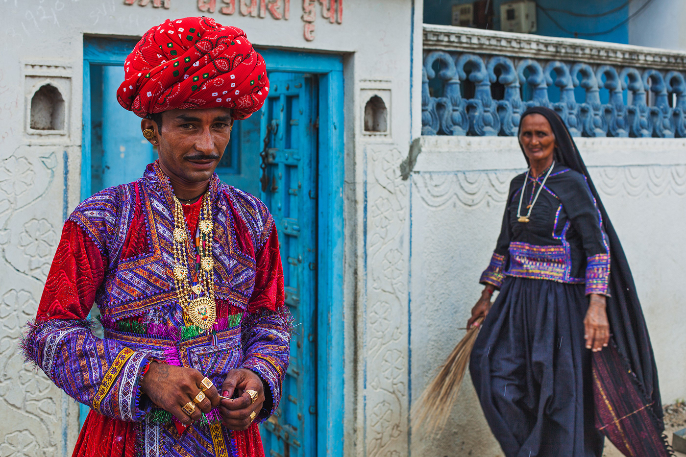 culture Ethnic gujarat India traditional tribe wedding