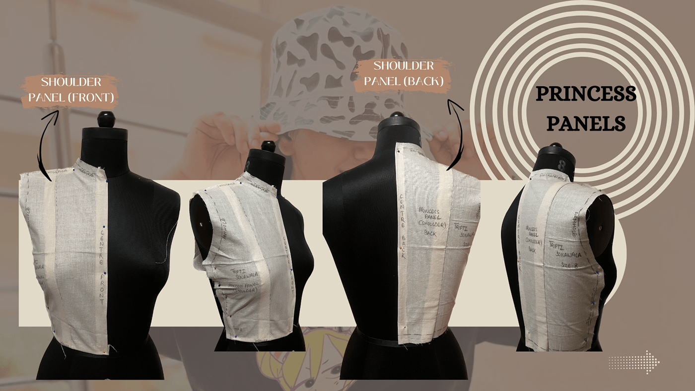 draping fashiondesign muslin patternmaking basic design corsetry DARTMANIPULATION FashionDraping midriff technicalskills