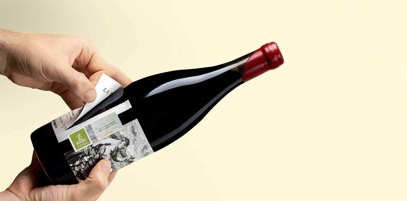 etiquetas Label Packaging print rioja vino wine