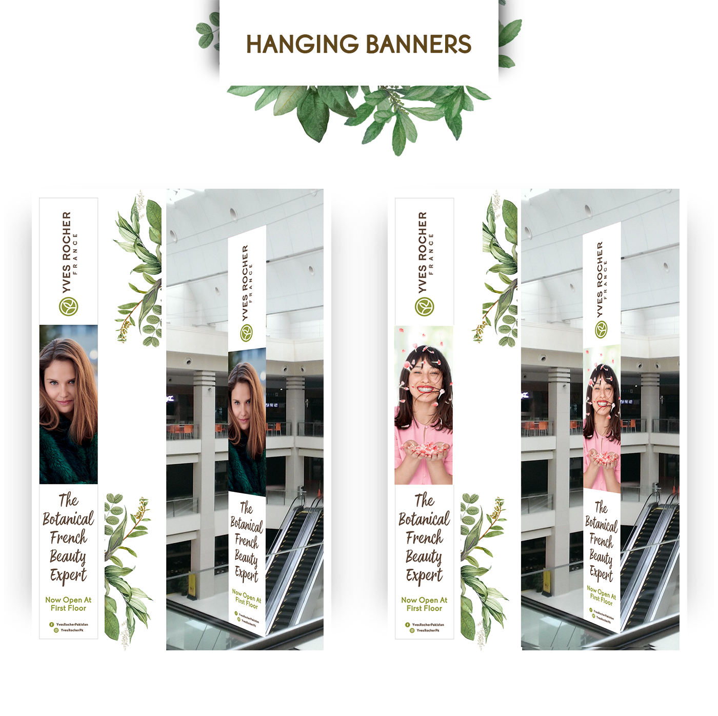 beauty body botanical branding  face hair herbs makeup Plant Cosmetic® yvesrocher