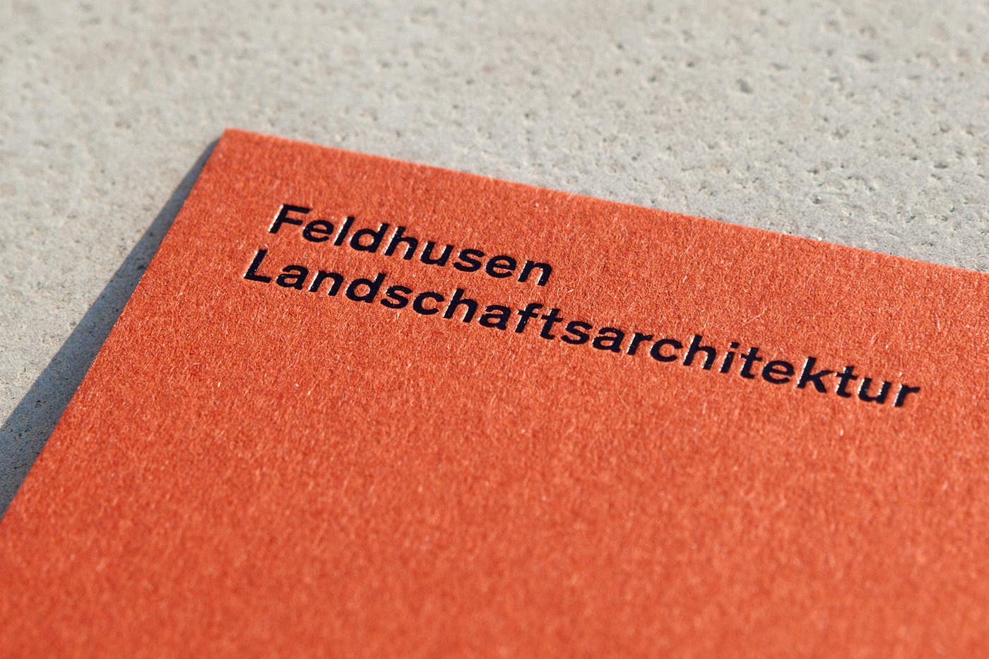 architecute brand identity cards Landscape Architecture  paper print typography   visual