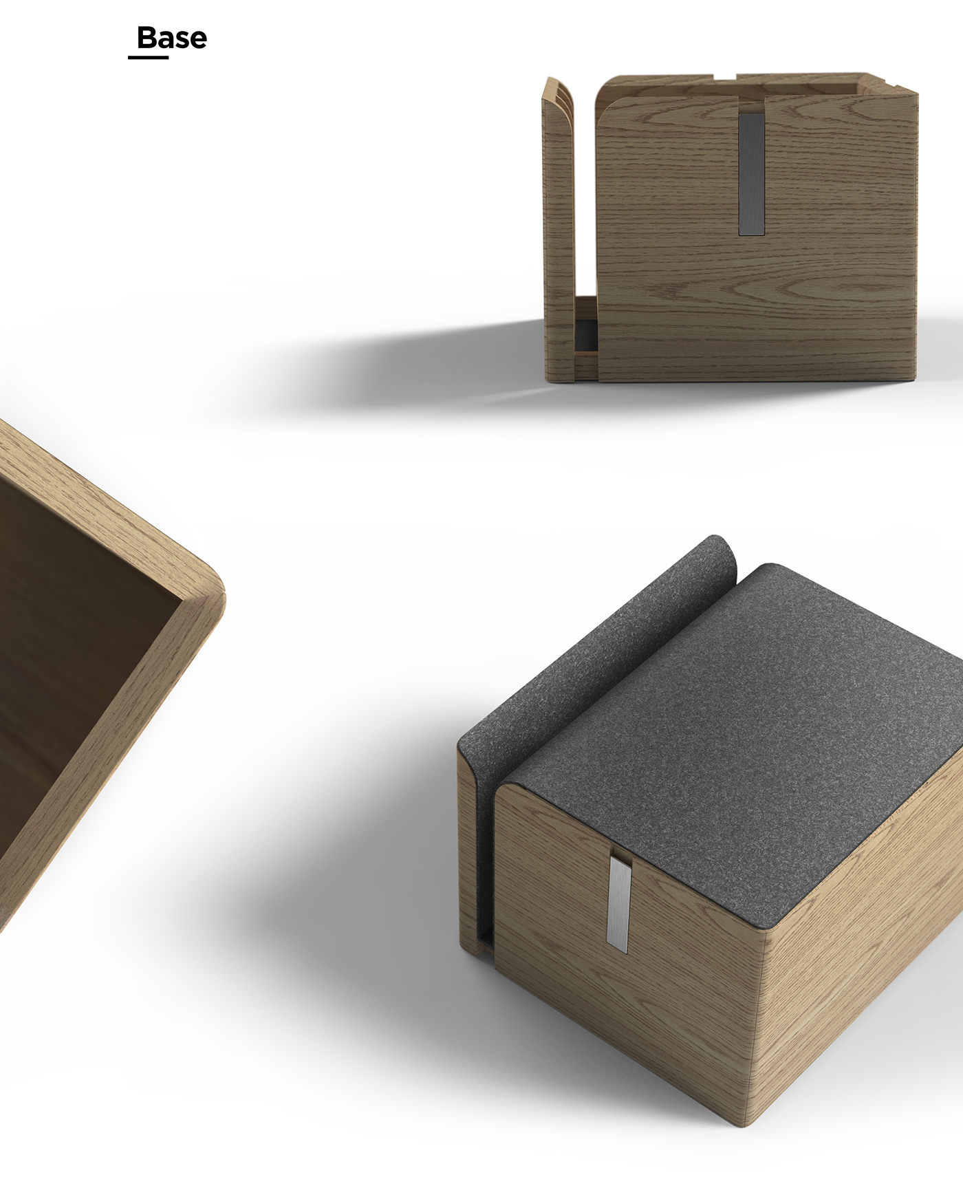 room divider design wood felt furniture storage product