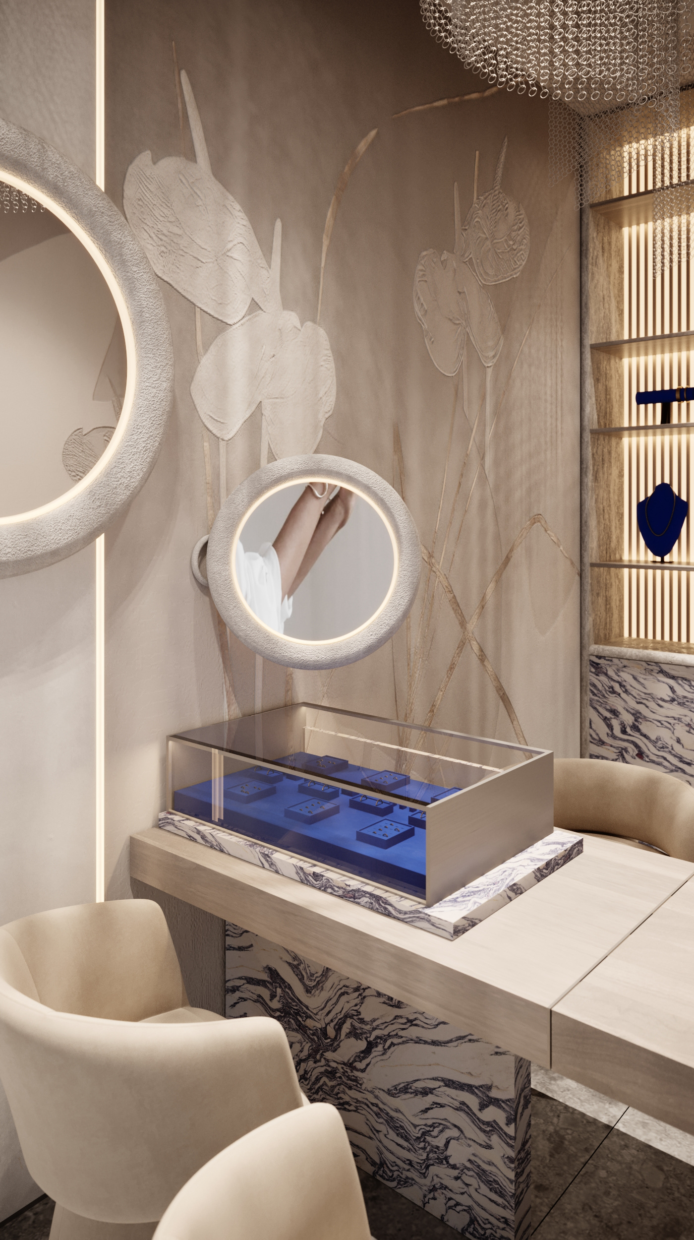 interior design  рендер visualization jewelry Jewelry Design  design usa 3D 3ds max CG