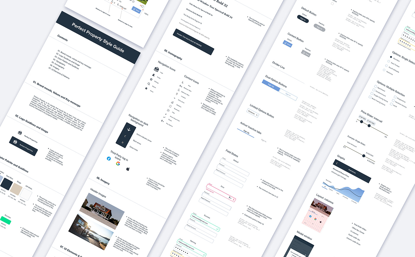 house app investment app property app ui design UX design