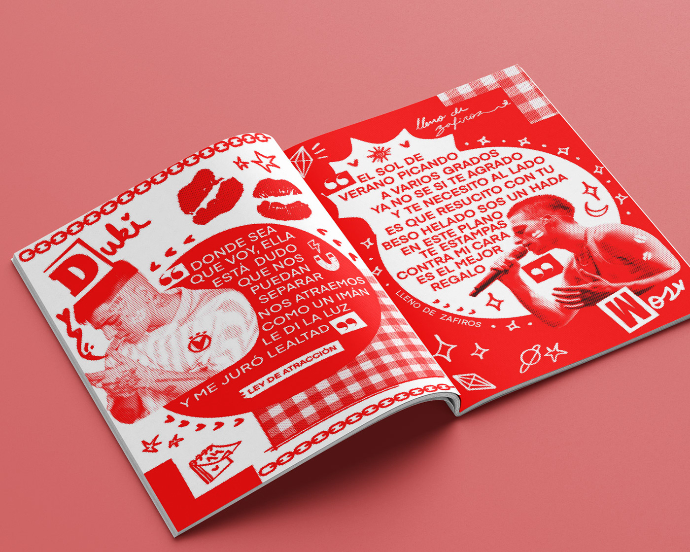 design fanzine magazine editorial diseño gráfico ilustracion duki wos ysya