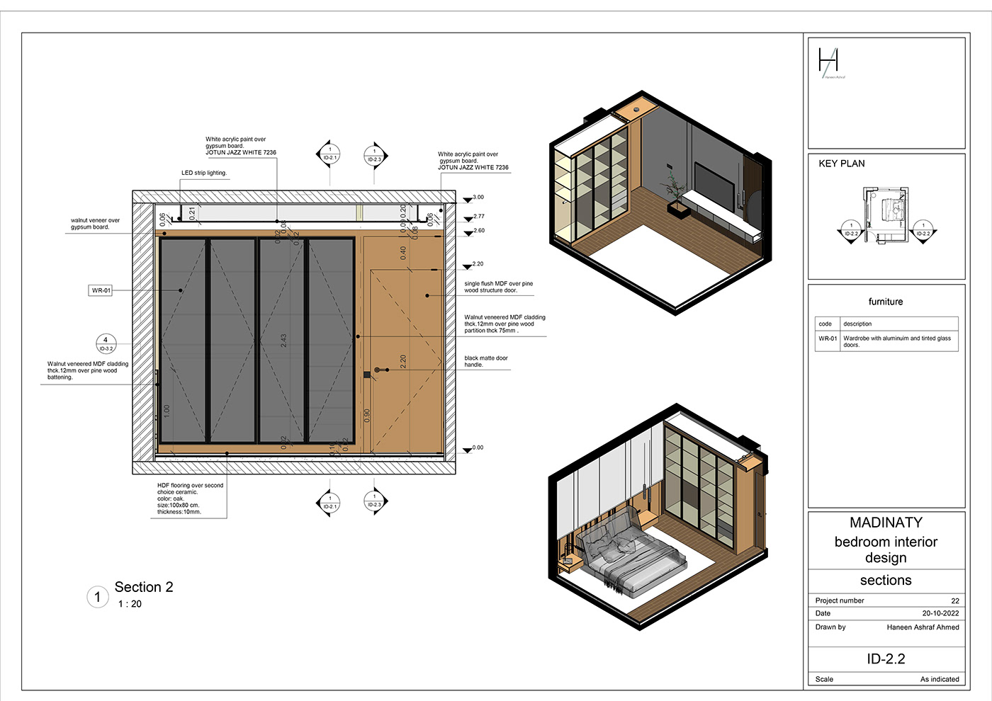 architecture BIM finishing Interior interior design  modern revit shopdrawing wood working drawings