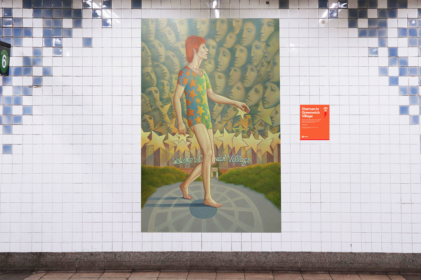 spotify music david bowie New York Exhibition  Photography  museum subway art nyc