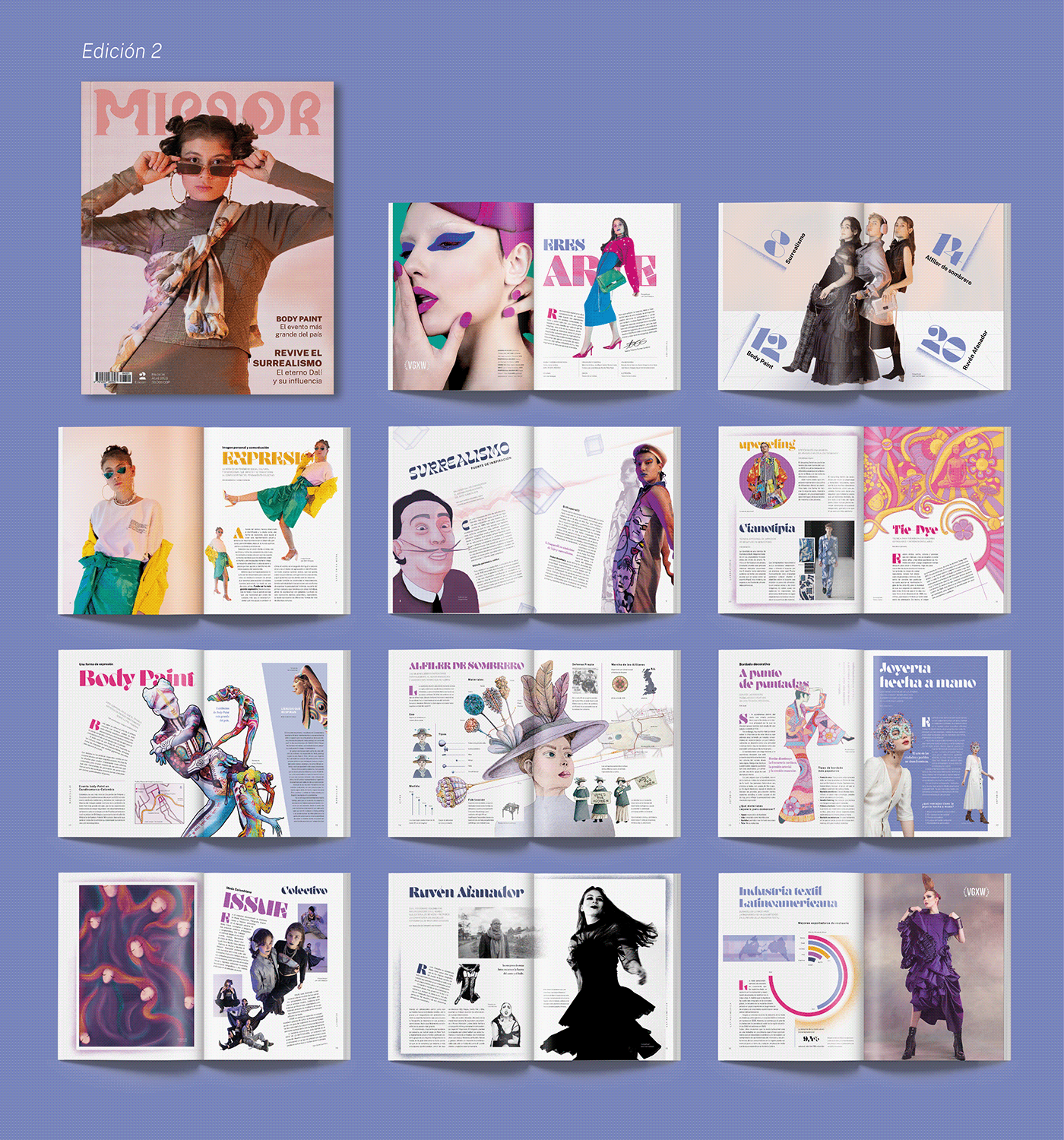 revista editorial diseño gráfico Diseño editorial InDesign magazine design Graphic Designer