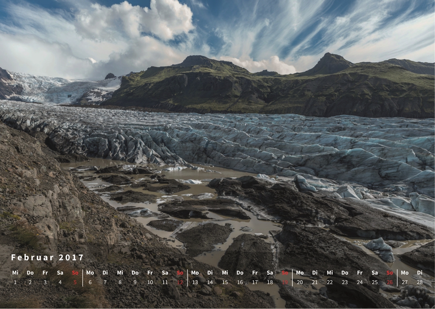 kalender Fotos Island