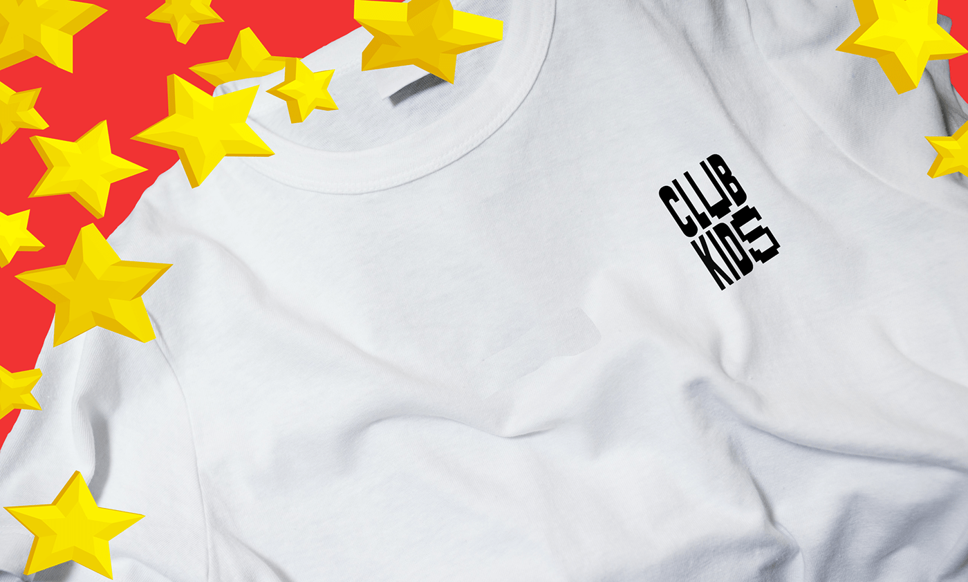 Club Kids tshirt design logo Clothing illustrations digital illustration merchandise apparel design campaign