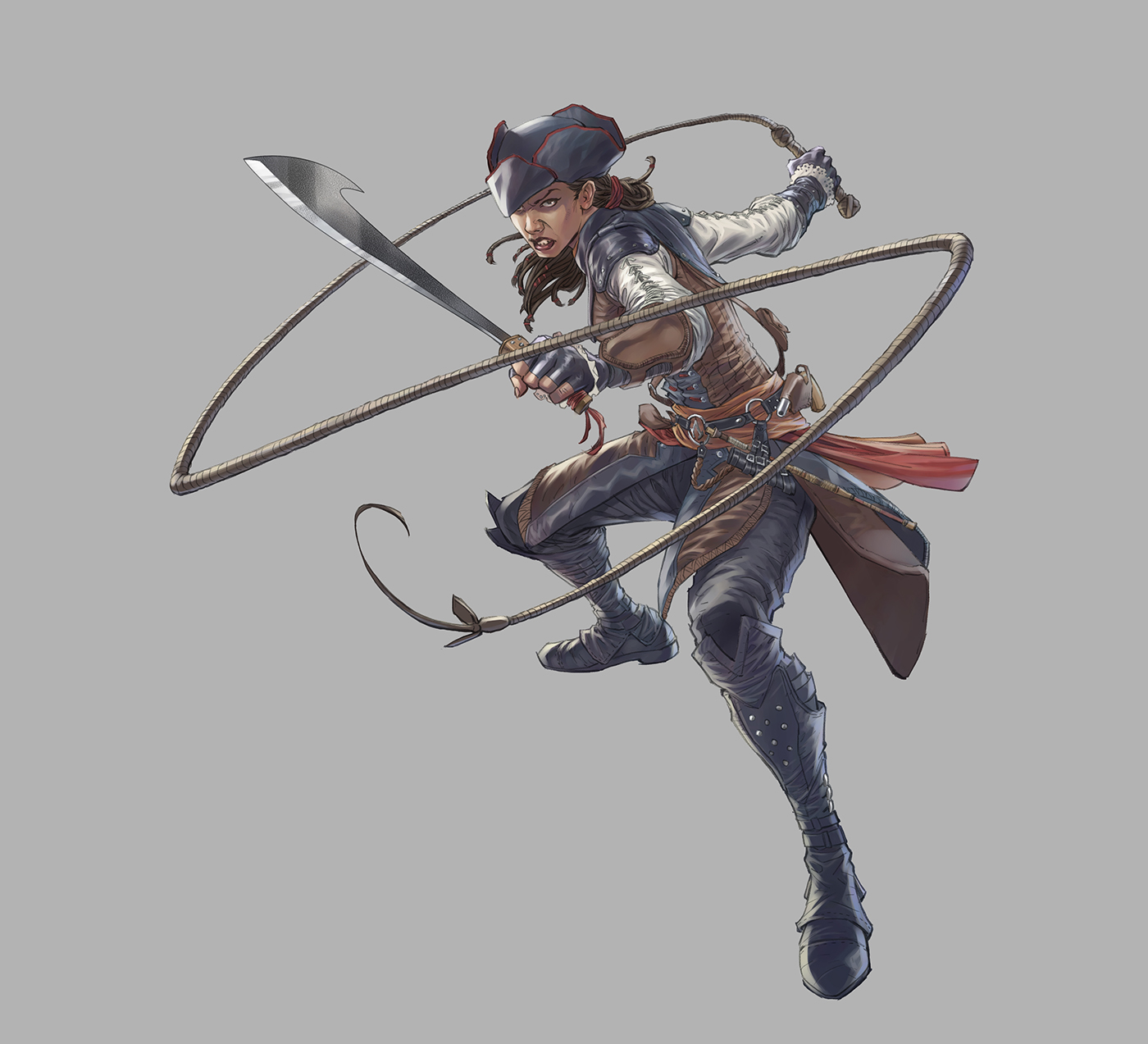 Assassin's Creed Aveline assassin's creed liberation Corel Painter all digital