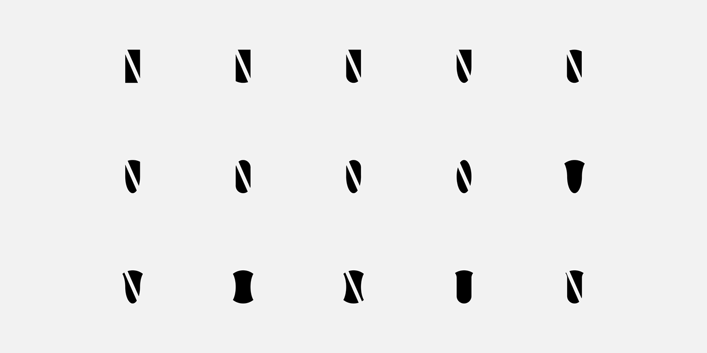 Niketo identity Russia belikov typography   modular grid personal branding 