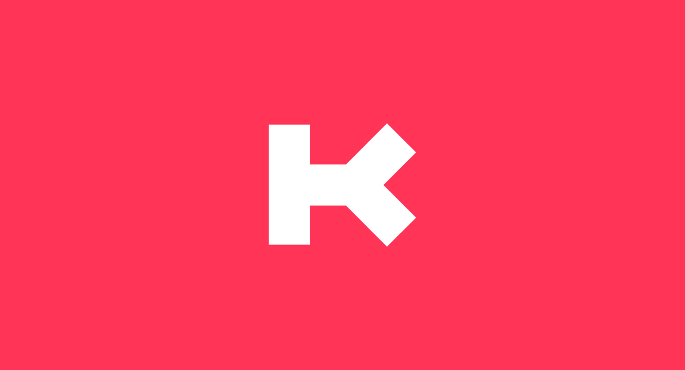 Fashion  k logo k monogram lettermark Clothing apparel brand identity wordmark