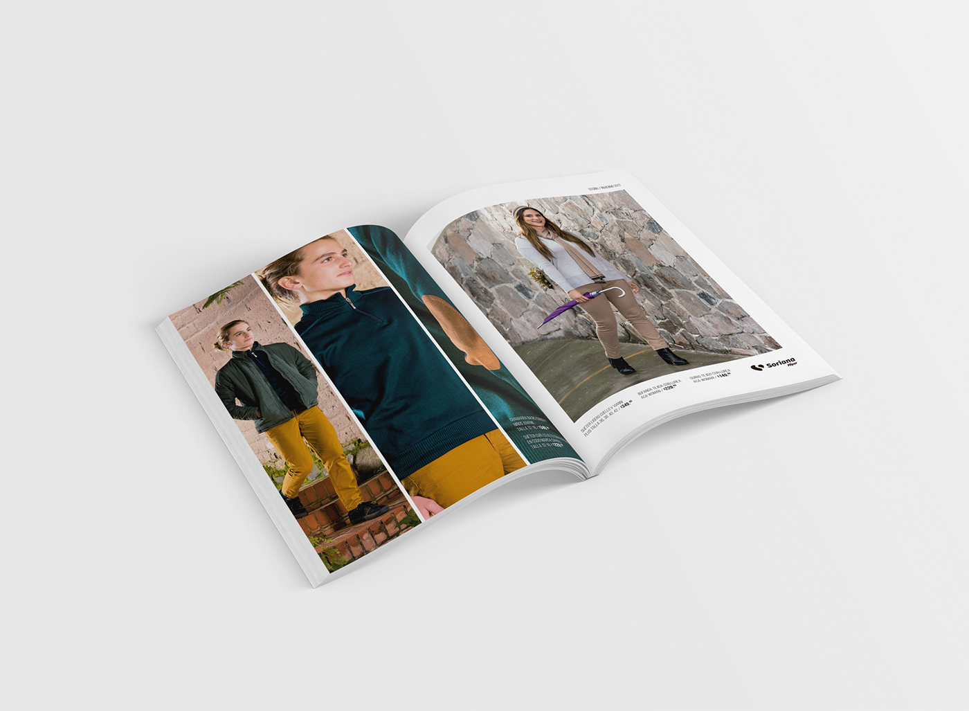 Catalogue catalogo Soriana Fashion  moda Creative Direction  dirección creativa autum winter invierno