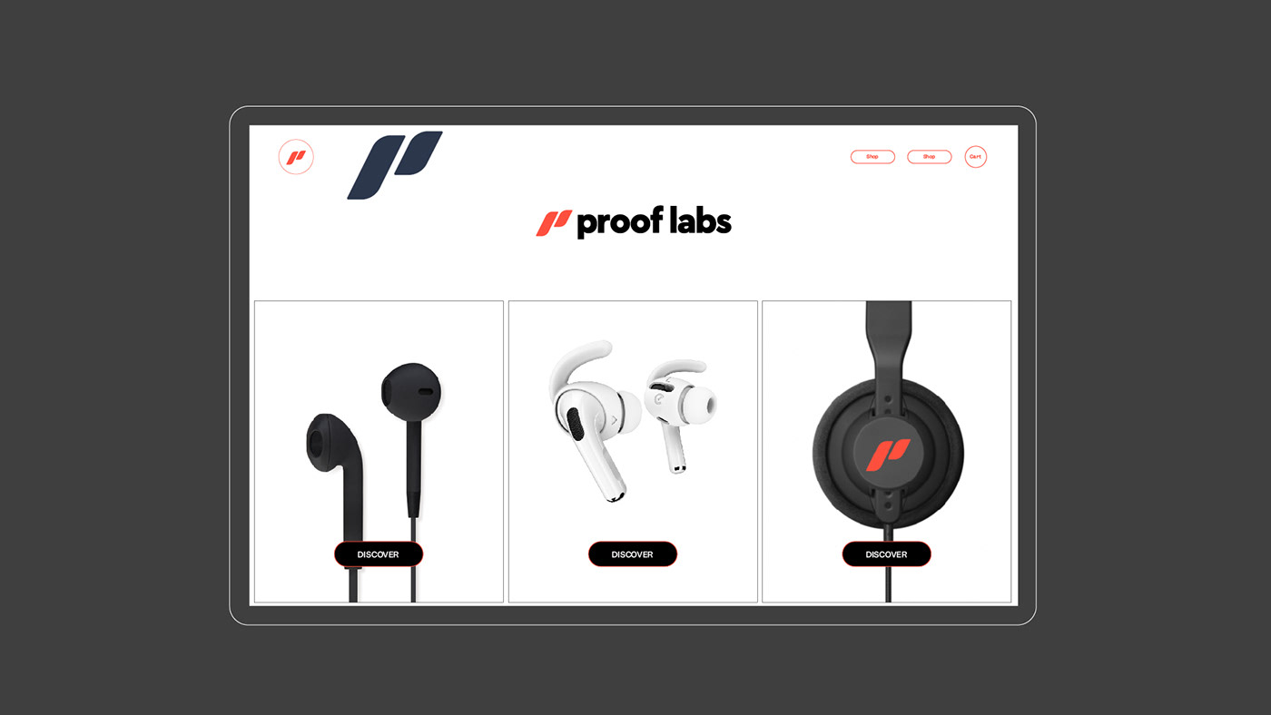 Brand Design Earbuds EarPods logo Mockup running visual identity