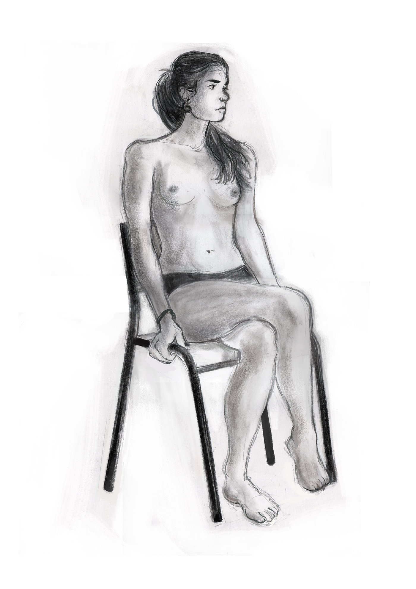 Drawing  anatomy sketch graphite sketchbook body human Gesture Drawing Poses Figure Drawing
