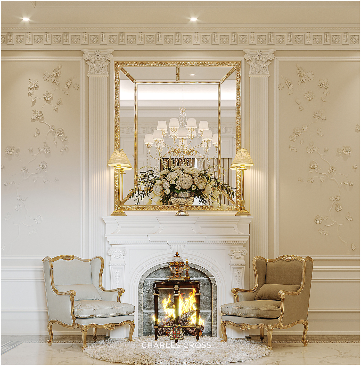 art baku bathroom bedroom Classic doha gold Interior luxury Qatar