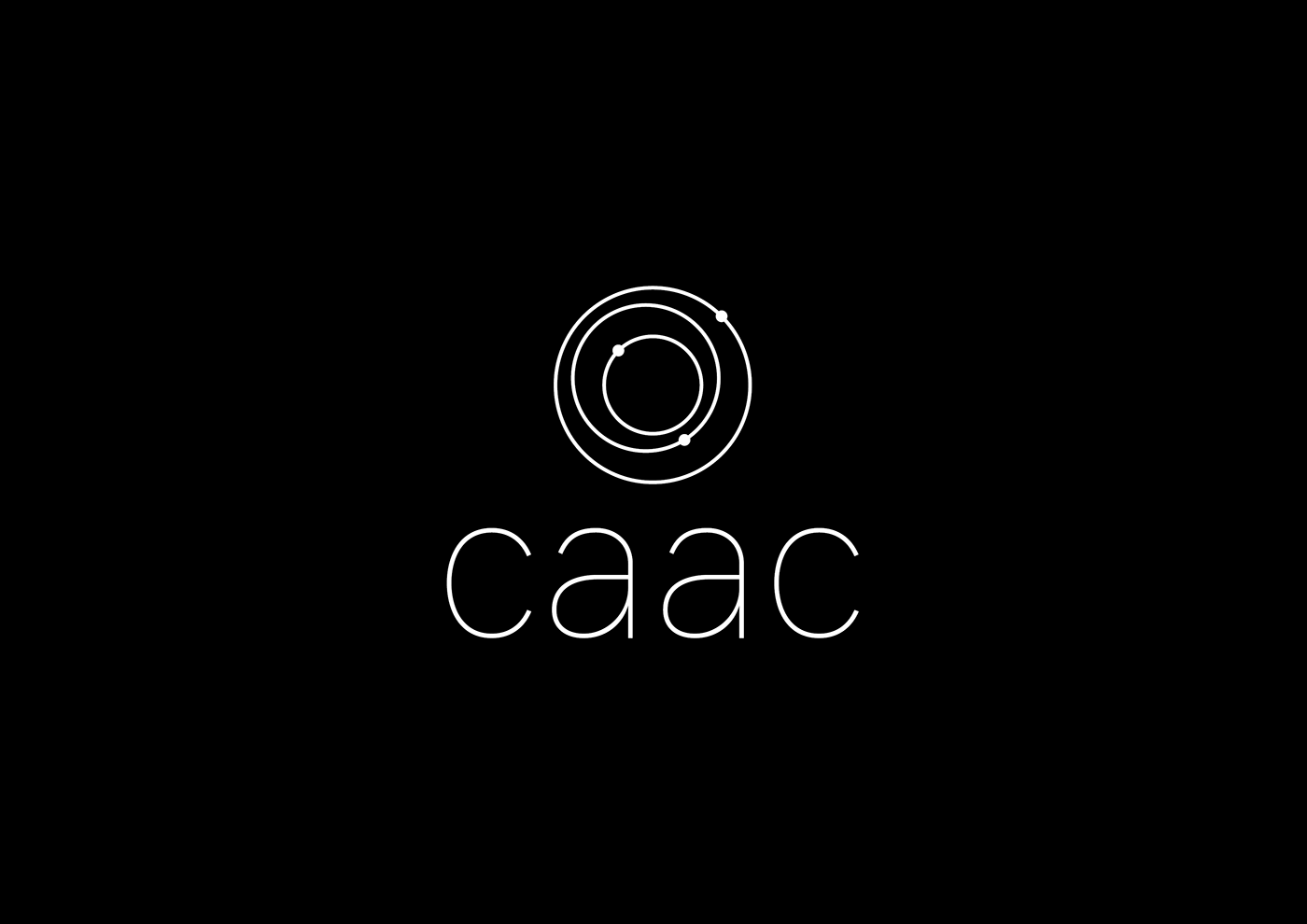 CAAC centro andaluz arte Contemporaneo marca Logotipo imagen corporativa geometric