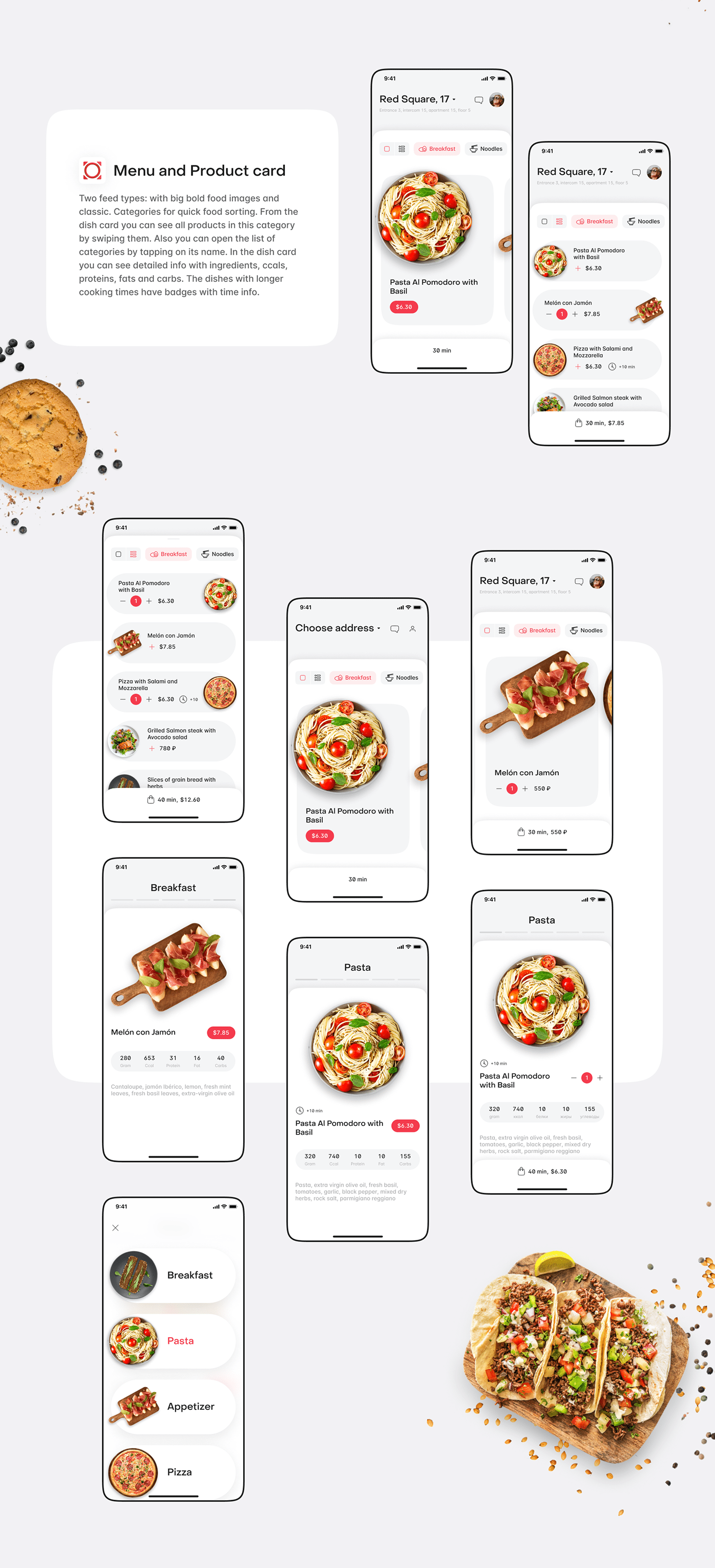 app delivery delivery app Food  food app mobile Mobile app UI user interface Restaurant app