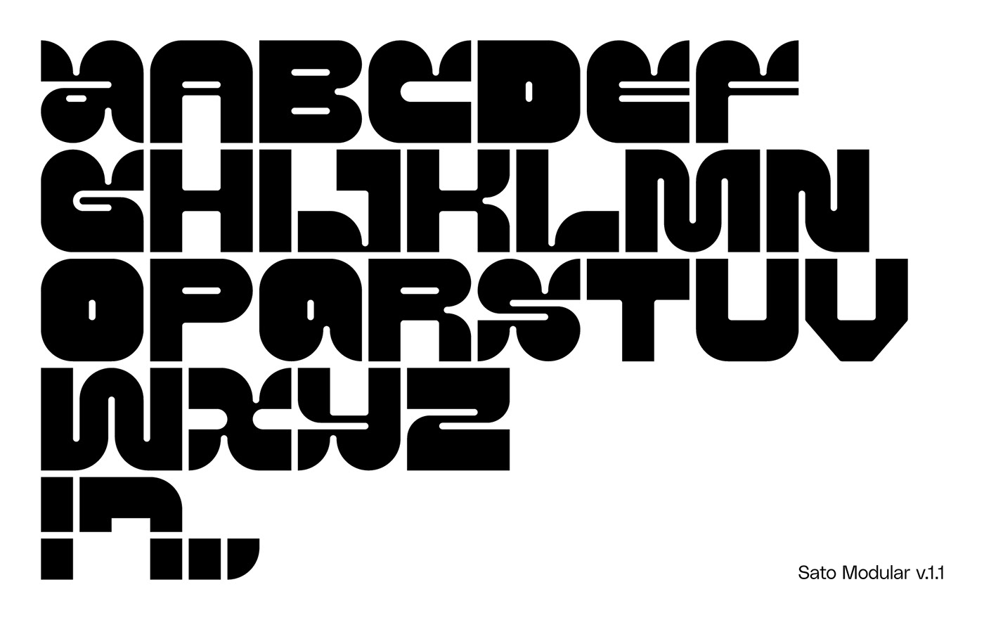 brand brand identity Logo Design Logotype Sato Design visual identity 3D Typeface