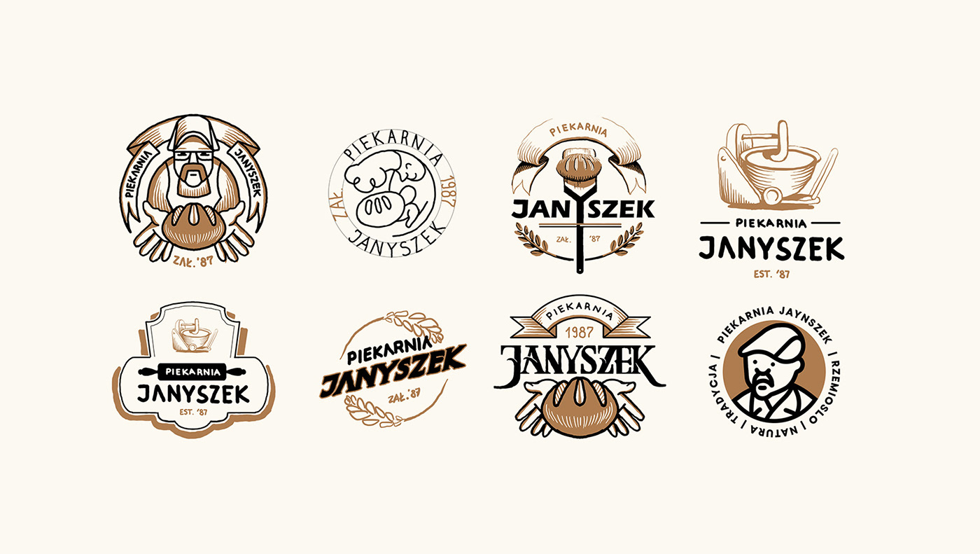 bakery logo restaurant shop branding  bread cafe Food  identity Packaging