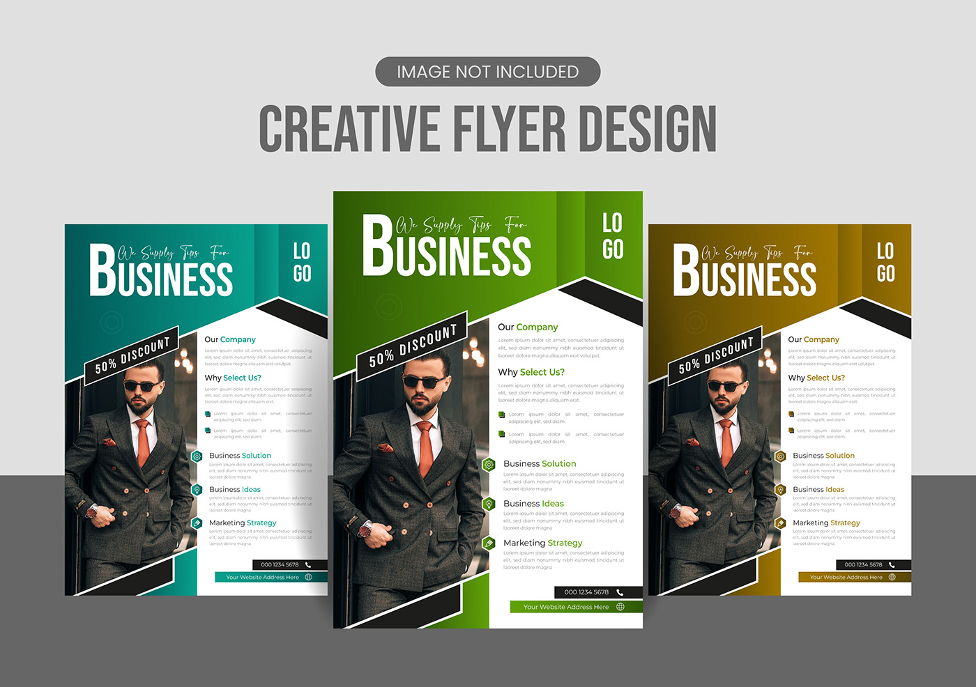 business flyer poster leaflet flyer brochure corporate flyer business modern flyer professional flyer Graphic Designer