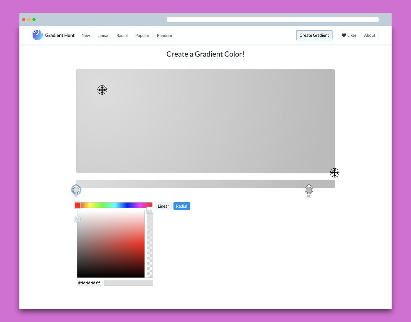 graphic design  UI/UX Web Design  gradients color color inspirations webapp design tools designers artists