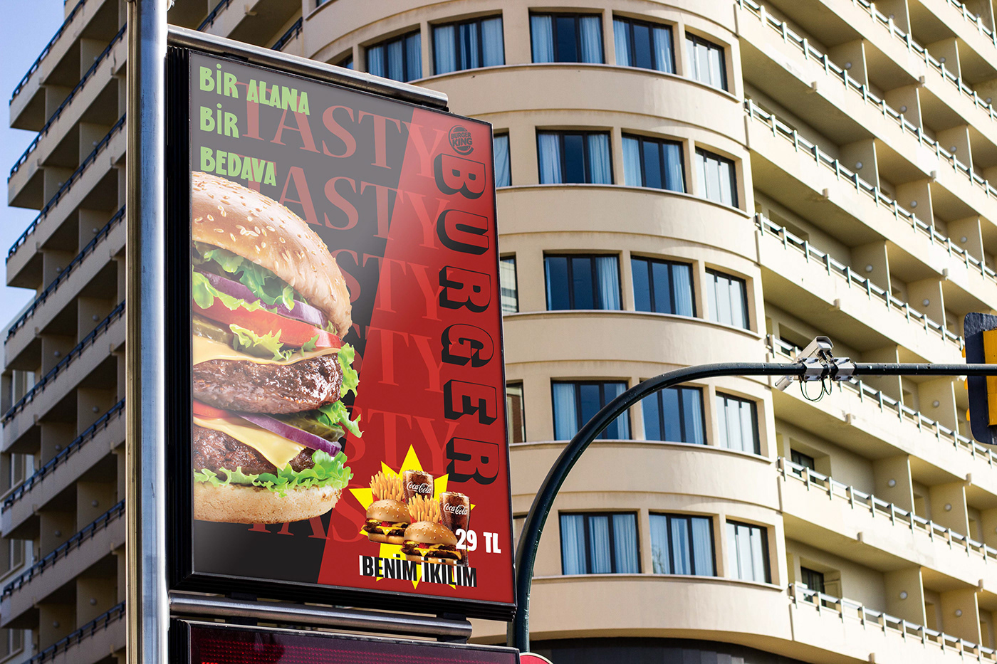 hamburger Poster Design afiş tasarımı