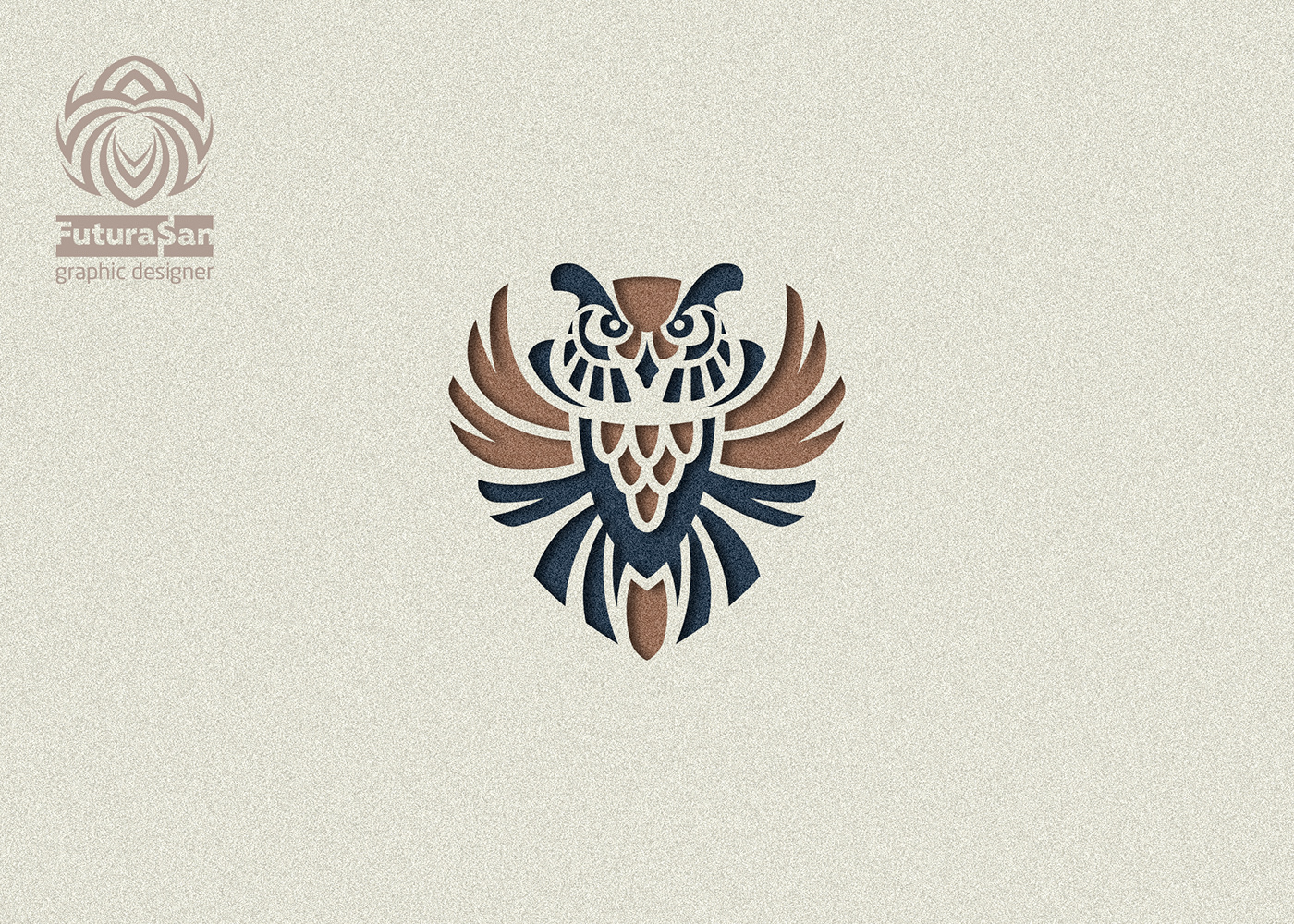 owl logo bird branding  Style Logotype identity Wise Beautiful