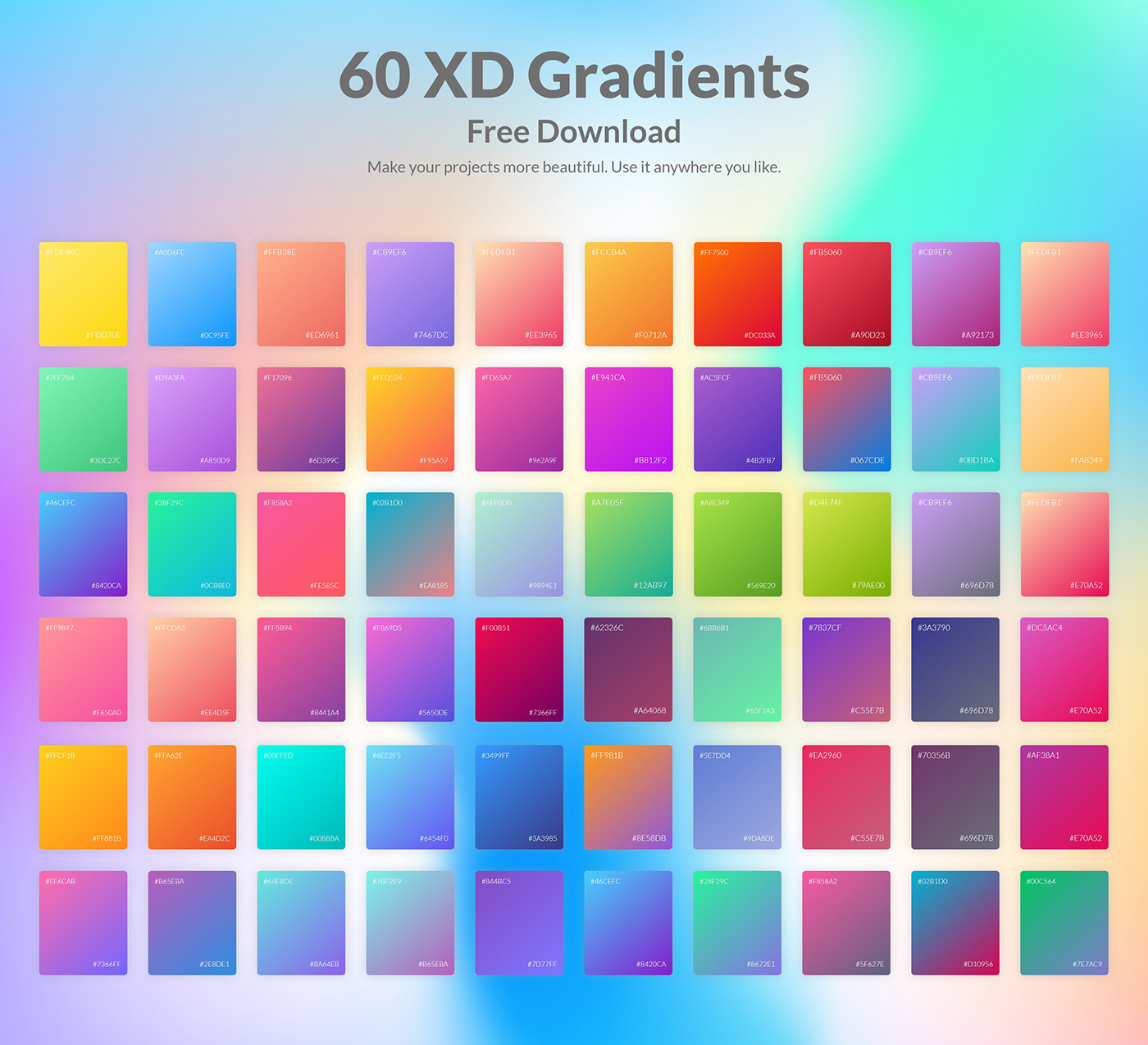 xD gradient free downlaod 60 Gradient