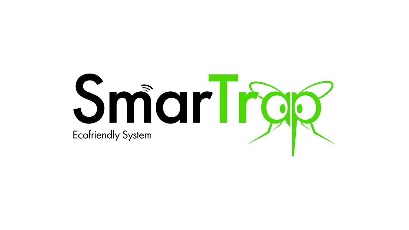 SmarTrap branding  écologique image Image de marque logo Logotype moustique   vert