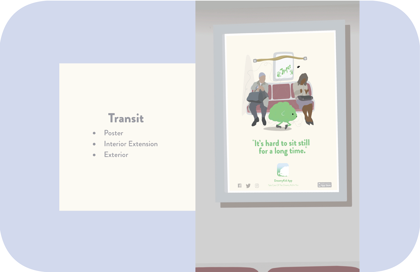 Advertising  mindfulness ocad Toronto app brand