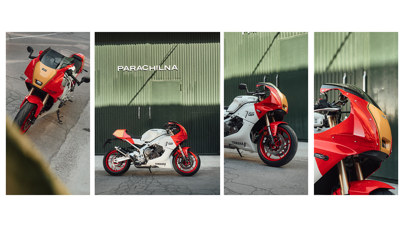 motorcycle yamaha motorbike Advertising  heritage vintage 900GP XSR 900 XSR900GP YAMAHA XSR 900GP