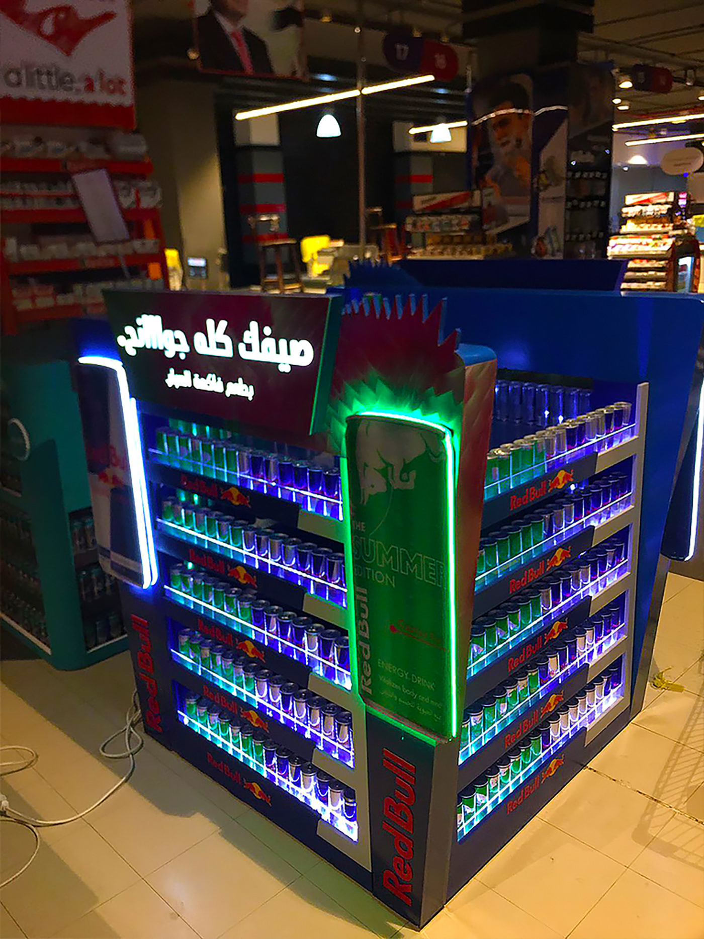 advertisement booth Display Exhibition  Point of Sale posm Render Stand visualization CGI