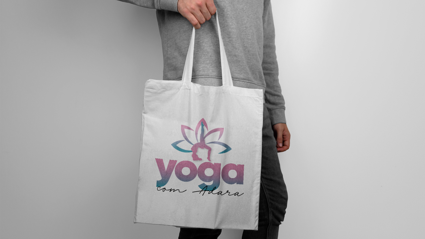 Yoga Illustrator logo Logomarca photoshop saúde bemestar